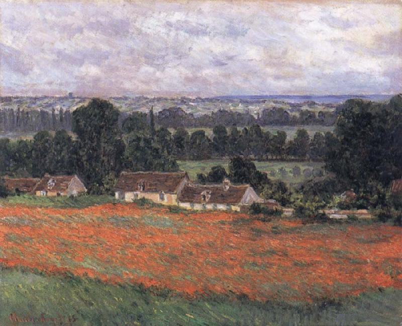 Claude Monet Field of Poppies,Giverny